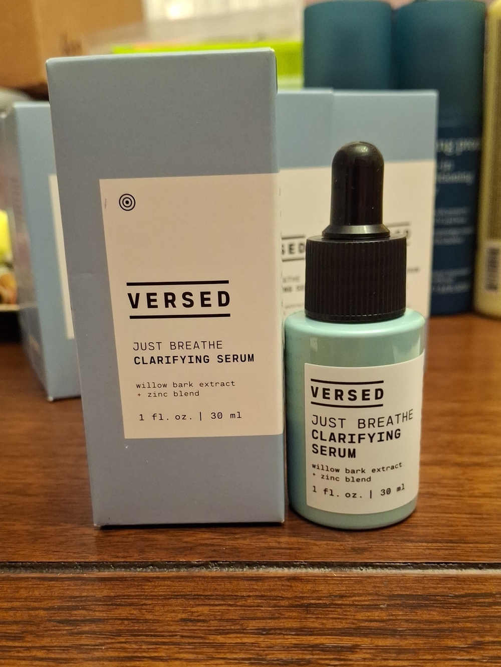 Versed Just Breathe Clarifying Serum 30ml New Sealed Box